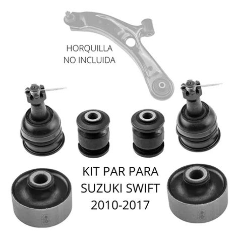 Kit Bujes Y Par De Rotulas Para Suzuki Swift Env O Gratis