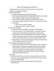 Overview Of Oxygenation And Perfusion Docx Overview Of Oxygenation