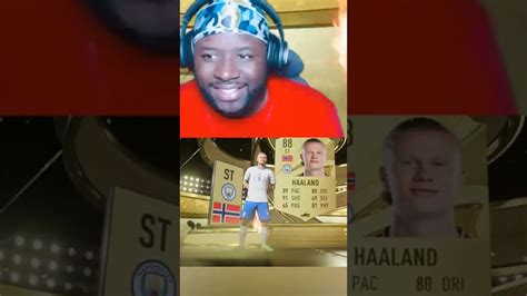 Omg Packed Haaland In My Pack Fut Champs Rewards Shorts Youtube