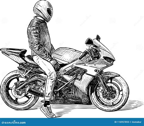 Pencil Drawing Bike