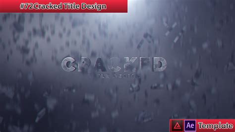 72 Cracked Titles Template For After Effects EnzeeFX