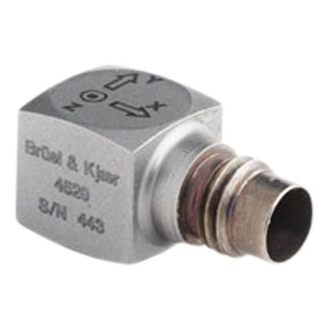 B K Type Miniature Cubic Triaxial Ccld Accelerometer Mv G