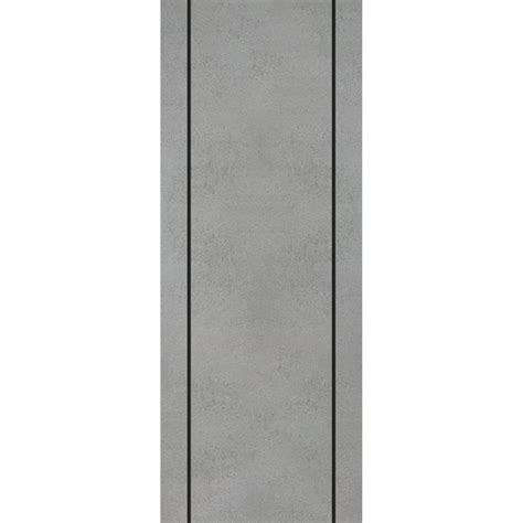 Slab Barn Door Panel X Inches Planum Concrete With Frosted