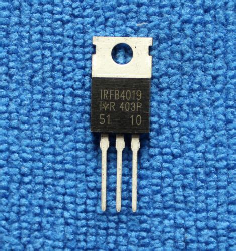 10pcs IRFB4019PBF IRFB4019 FB4019 TO 220 DIGITAL AUDIO MOSFET EBay