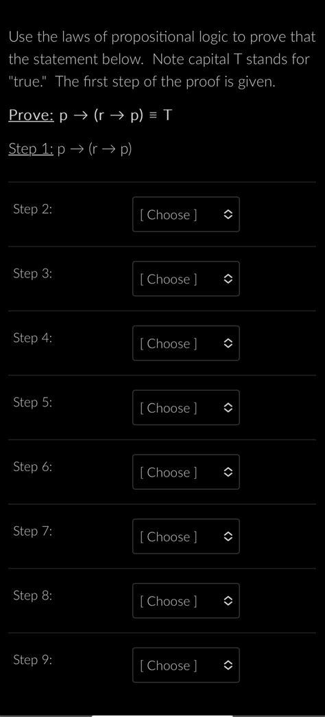 Solved Use The Laws Of Propositional Logic To Prove That The Chegg