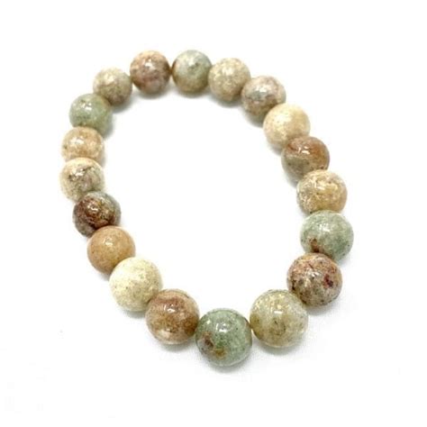 Lodolite Bracelet 10mm Crystalis Crystals Shop