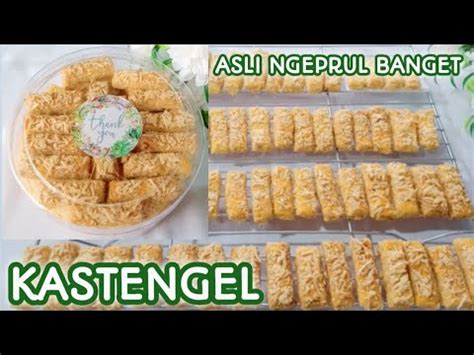 Kastengel Ngeprul Banget Dimulut Kue Keju Youtube