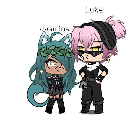 Jasmine And Luke In Different Gacha Apps LunimeAmino Amino