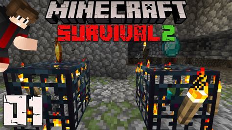 BÜYÜK ŞANS İLE UZUN ARADAN SONRA Minecraft Survival S2 B1 YouTube