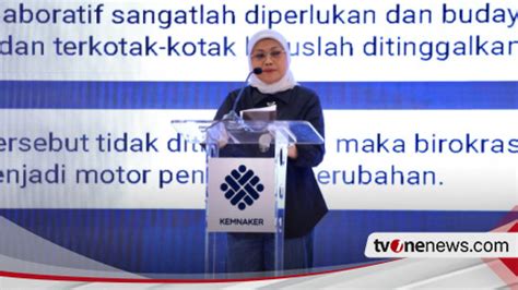 Demi Wujudkan Good Government Menaker Ida Fauziyah Imbau Seluruh