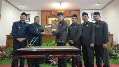 DPRD Tulungagung Gelar Rapat Paripurna Persetujuan Bersama Rancangan