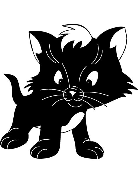 Free Printable Kittens Stencils And Templates