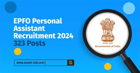 Epfo Personal Assistant Recruitment Posts