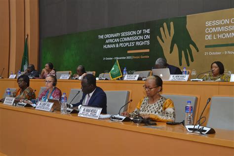 EHRC Participation In The 73rd Ordinary Session Of The African