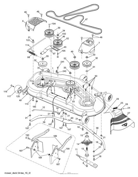 Husqvarna Lgt 2654 96045005000 2013 09 Parts Diagram For Mower Deck Cutting Deck