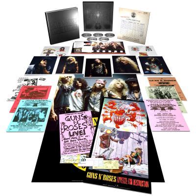 Appetite For Destruction Coffret Edition Super Deluxe Inclus Blu Ray