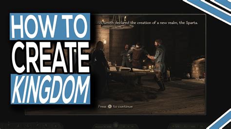 How To Make A Kingdom In Mount Blade Bannerlord Ps Xbox Youtube