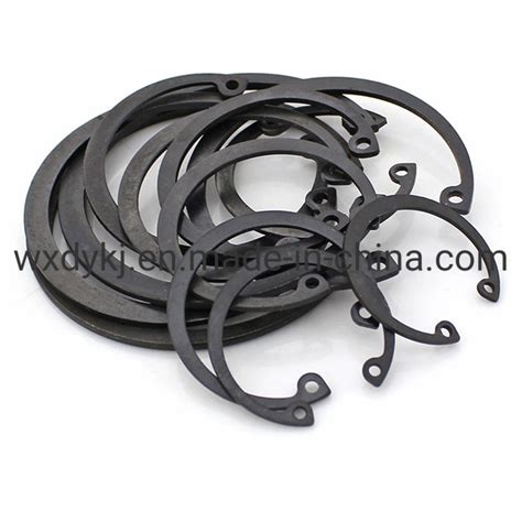 Din Black Spring Steel Mn Internal Circlip For Hole China