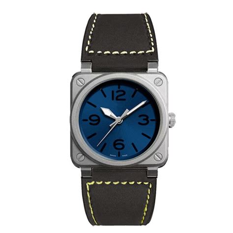 Luxe Mannen Horloges Br Lederen Quartz Horloge Spo Grandado