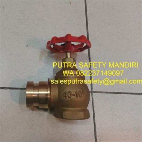 Jual Angle Landing Valve Fire Hydrant Kuningan 2 5Inch Machino Kran