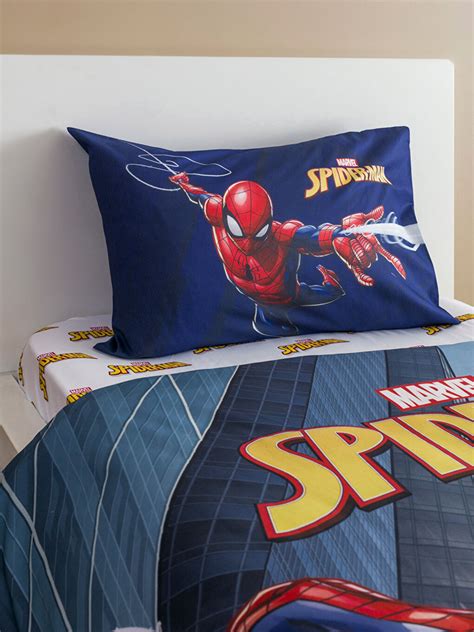 KARIŞIK Spiderman Baskılı Tek Kişilik Çocuk Nevresim Takımı W3DM34Z4