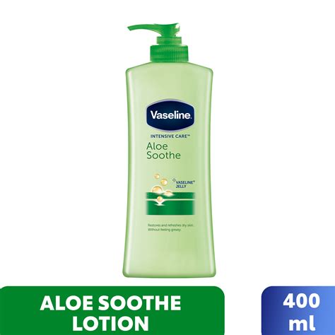 Vaseline Intensive Care Aloe Soothe Body Lotion 400ml Mm Ubeauty