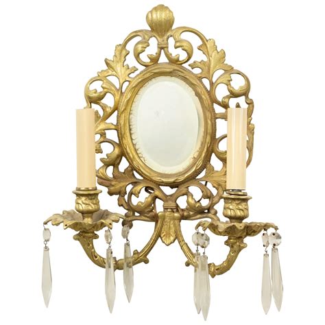 Pair Of French Victorian Style Wall Sconces For Sale At 1stdibs