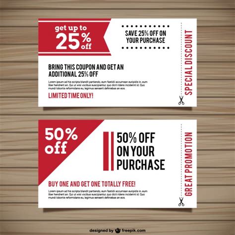 Photoshop Coupon Template | Business Mentor