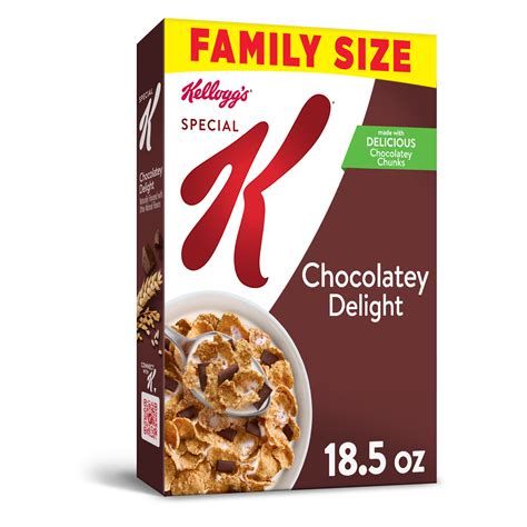 Kellogg S Special K Breakfast Cereal Chocolatey Delight Value Size 18 5