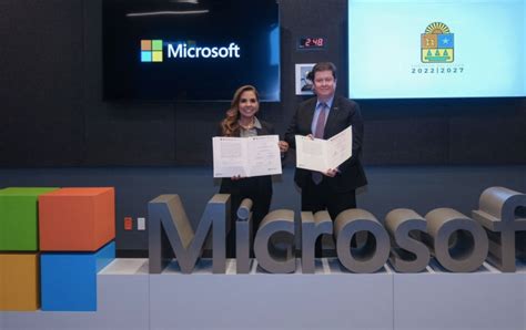 Quintana Roo Y Microsoft Firman Acuerdo Para Impulsar El Futuro Digital