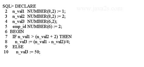 Oracle Pl Sql Tutorial Pl Sql If