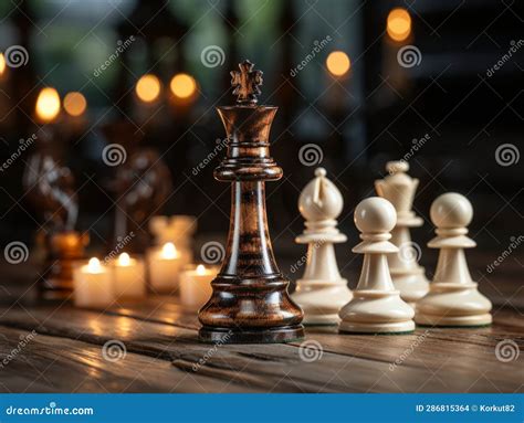 Chess Board Game Concept stock illustration. Illustration of board ...