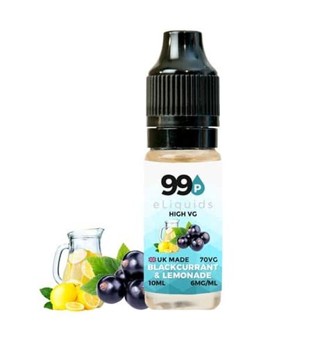 High Vg Blackcurrant Lemonade E Liquid P Ml Best Vape