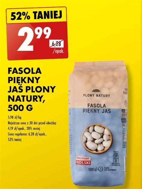 Plony Natury Fasola Piękny Jaś 500 g Biedronka Pepper pl