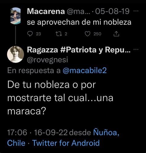 Macarena On Twitter Pero Miren Esta Galla No La Sigo No Me Sigue