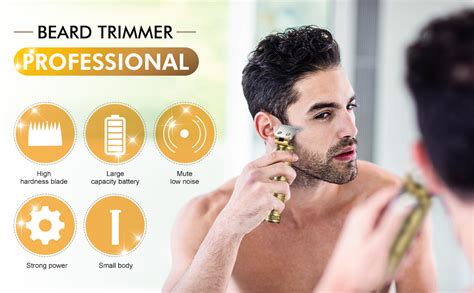 Romino Buddha Style Beard Trimmer For Men Rechargeable Professional