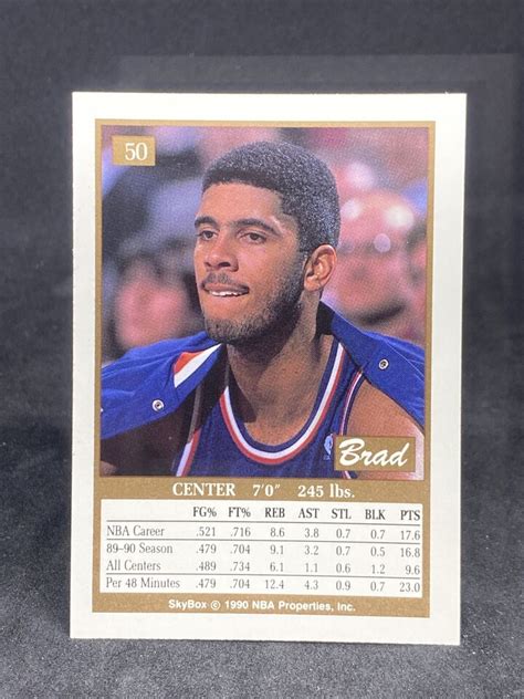 BRAD DAUGHERTY 1990 Skybox NBA Basketball 50 CAVS CAVALIERS EBay