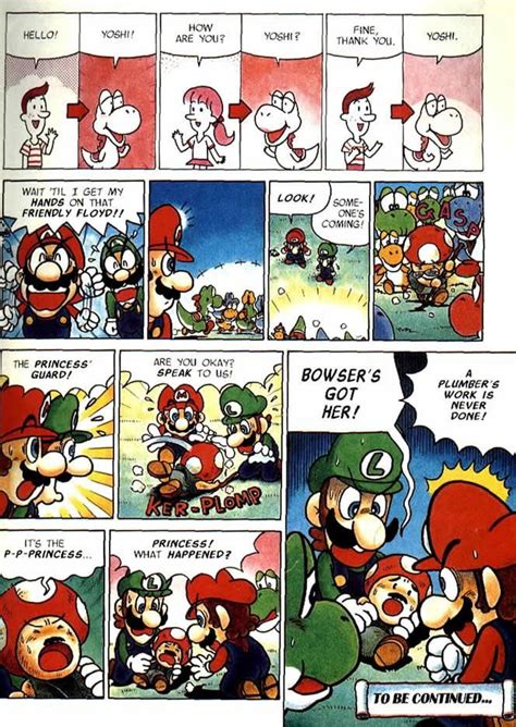 Super Luigi Bros Super Mario Bros Adventure Comics Issue 3 Super Mario Art Super Mario