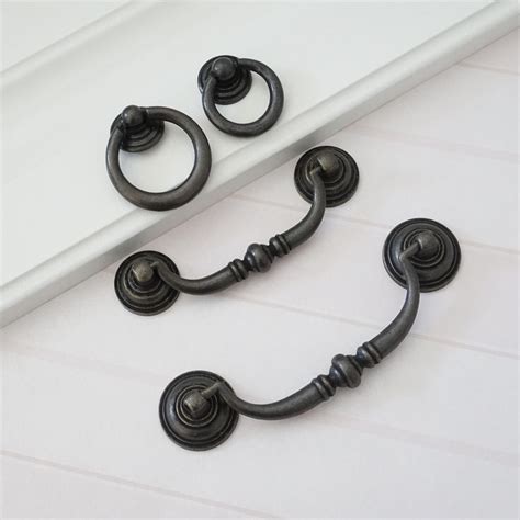 Drop Bail Dresser Pull Handle Drawer Pulls Handles Rustic Etsy