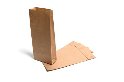 Brown Kraft Paper Sos Block Bottom Bags 10lb Your One Stop