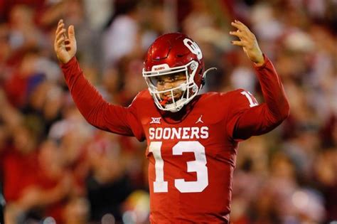 Oklahoma QB Caleb Williams Paints Message For Texas On Fingernails