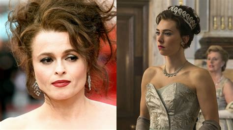 First Photo Of Helena Bonham Carter As Princess Margaret Is Here Helena Bonham Carter