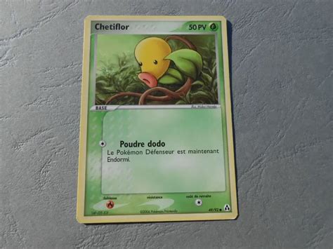 Chetiflor 49 92 EX Créateurs de légendes carte Pokemon