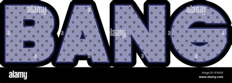 Bang Comic Words Isolated Icon Stock Vector Image Art Alamy