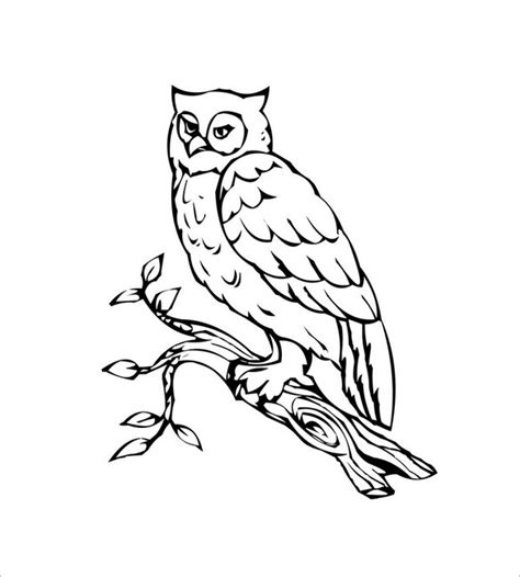Owl Template - Animal Templates