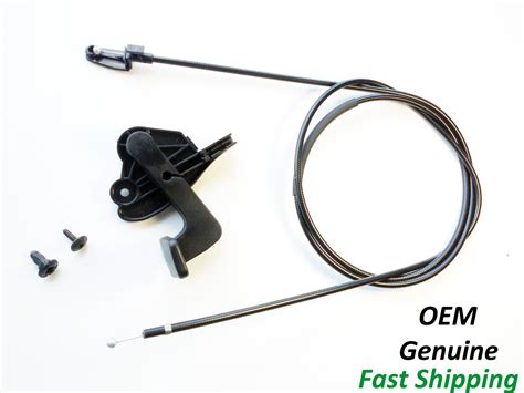 Audi A4 S4 B6 Hood Latch Release Cable Handle 2001 2005 Lock Kit Screw Genuine Ebay