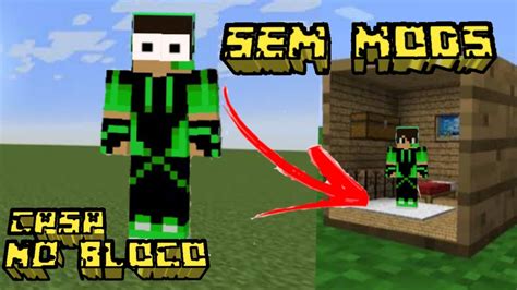 Como Fazer Uma Casa Dentro De Um Bloco No Minecraft Sem Mods E Sem Add