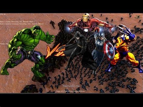 Hulk Vs S Per Kahramanlar Ultimate Epic Battle Simulator Youtube