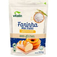 Farinha Multiuso Integral Sem Glúten Vitalin 500g