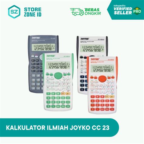 Jual Kalkulator Ilmiah Joyko Cc Co Scientific Calculator Cc Co